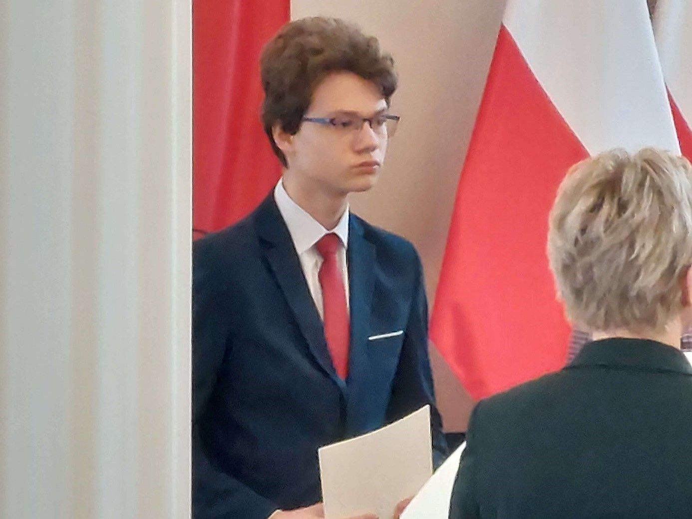 Michał Szlachta - stypendysta Prezesa Rady Ministrów.